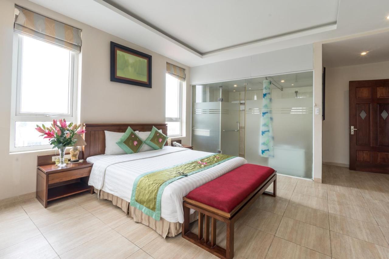 Ngan Ha Hotel Long Bien Hanoi Esterno foto