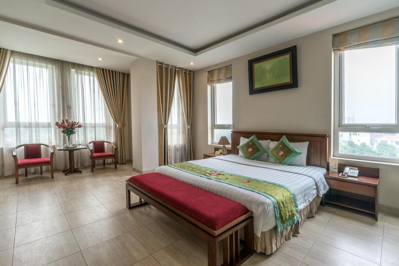 Ngan Ha Hotel Long Bien Hanoi Esterno foto